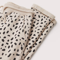 MANGO MOTIF ECRU CHEETAH PRINTED TROUSER
