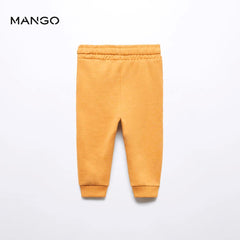 MANGO MUSTARD LITTLE EXPLORER JOGGER TROUSER