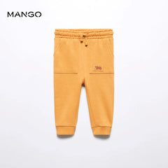 MANGO MUSTARD LITTLE EXPLORER JOGGER TROUSER