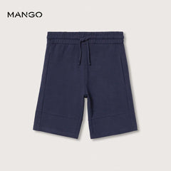 MANGO NAVY BLUE BERMUDA SHORT 37030025