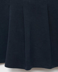 MANGO NAVY BLUE COTTON SKIRT 17094420