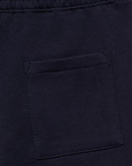 MANGO NAVY COTTON SHORTS WITH DRAWSTRINGS 87085142