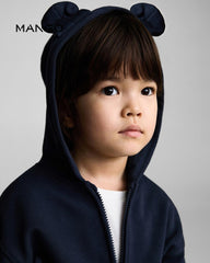 MANGO NAVY DINAB ZIPPER HOODIE 77094768
