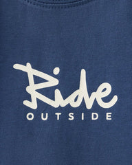 MANGO NIGHT BLUE RIDE OUTSIDE T-SHIRT 17043293