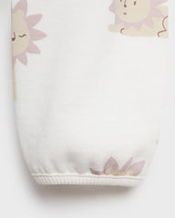 MANGO OFF WHITE LION PRINT SWEATSHIRT 17016346