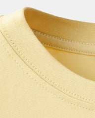 MANGO PASTEL YELLOW EXPEDITION LONG SLEEVE T-SHIRT