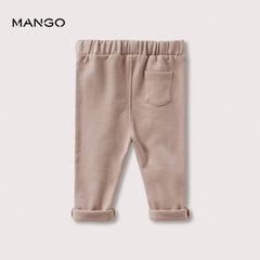 MANGO PINK COTTON JOGGER STYLE TROUSER 0890