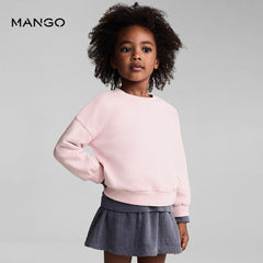 MANGO PINK SEINA COTTON SWEATSHIRT 77064772