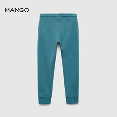 MANGO PRUSSIAN BLUE FRANCIA JOGGER STYLE TROUSER 77083271