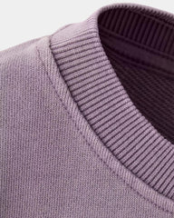 MANGO PURPLE RELAXED FIT SWEATSHIRT