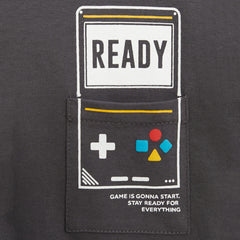 MANGO READY PRINTED POCKET TSHIRT