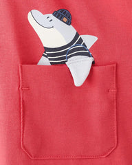 MANGO RED SEA ADVENTURE SHORT SLEEVE T-SHIRT