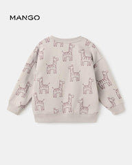 MANGO SAND GIARAFFE SWEATSHIRT 17047779