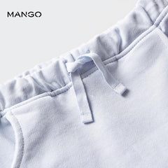 MANGO SKY BLUE COTTON JOGGER TROUSER 67074019