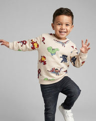 MARVEL AVENGERS ALL OVER PRINT SWEATSHIRT