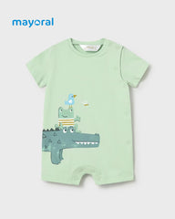 MAYORAL GREEN CROCODILE ROMPER