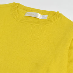 MAYORAL YELLOW FINE KNIT JUMPER