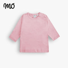 MO BABY COTTON PINK PLAIN TOP
