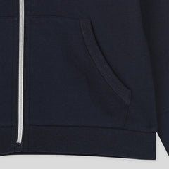 MONOPRIX DARK BLUE ZIPPER HOODIE