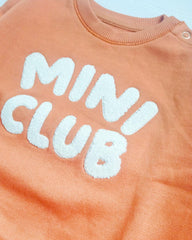 MONOPRIX ORANGE MINI CLUB SWEATSHIRT