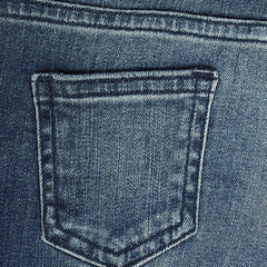 MOTHERCARE BLUE GIRLS DENIM JEANS WITH PEARLS