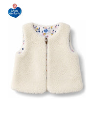 MOTS D'ENFANTS BABY SHERPA FLEECE VEST