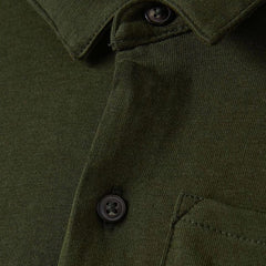 NAME IT DARK GREEN JERSEY SHIRT
