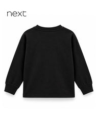 NEXT BLACK MINECRAFT SURVIVAL MODE LONG SLEEVE T-SHIRT