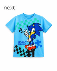 NEXT BLUE SONIC HEDGEHOG GRAPHIC T-SHIRT