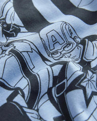 NEXT BOYS MARVEL CAPTAIN AMERICA ALL OVER PRINT T-SHIRT