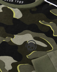 NEXT CAMOUFLAGE LONG SLEEVE T-SHIRT WITH SIDE-STRIPE DETAIL