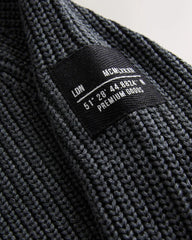 NEXT CHARCOAL GREY UTILITY ZIP NEXT KNITTED JUMPER