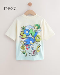 NEXT CREAM BLUE SONIC SHORT SLEEVE T-SHIRT
