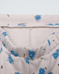 BRANDED FLORAL LOVE SWEATSHIRT WITH TROUSER 2 PCS SET