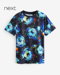 NEXT FOOTBALL GRAPHIC PRINT SHORT SLEEVE T-SHIRT