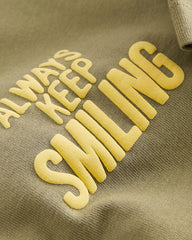 NEXT GREEN KEEP SMILING SHORT SLEEVE T-SHIRT