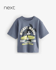 NEXT GREY MICKEY MOUSE SURF CLUB T-SHIRT
