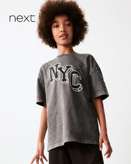 NEXT GREY NYC GRAPHIC T-SHIRT