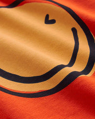 NEXT HOT ORANGE SMILE PRINT T-SHIRT