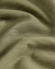 NEXT KHAKI GREEN SMILE LONG SLEEVE T-SHIRT