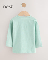NEXT MINERAL BLUE BEA LONG SLEEVE T-SHIRT