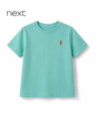 NEXT MINT GREEN STAG EMBROIDERY SHORT SLEEVE T-SHIRT