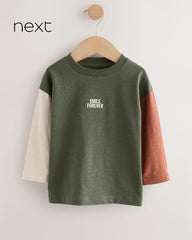 NEXT MULTI MINERALS SMILE FOREVER LONG SLEEVE T-SHIRT