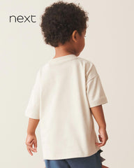 NEXT OFF WHITE CROCODILE PRINT SHORT SLEEVE T-SHIRT