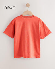 NEXT ORANGE SMILE 24/7 SHORT SLEEVE T-SHIRT