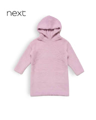 NEXT PURPLE SOFT FLUFFY FLEECE HOODED SWEATER