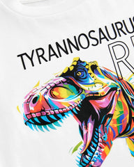 NEXT WHITE T-REX SHORT SLEEVE T-SHIRT