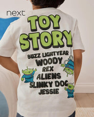 NEXT WHITE TOY STORY SHORT SLEEVE T-SHIRT