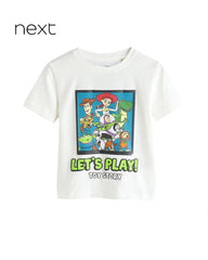 NEXT WHITE TOY STORY SHORT SLEEVE T-SHIRT