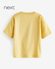 NEXT YELLOW COOL KID SHORT SLEEVE T-SHIRT